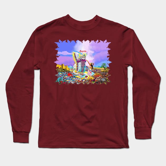 Assyrian new year Long Sleeve T-Shirt by doniainart